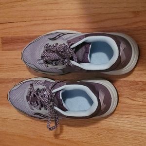 Saucony Excursion TR15 trail running shoes. Mid cut, hiking, training, cushioned